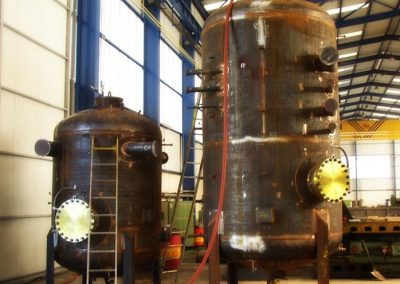 Tanques de purga y drenaje